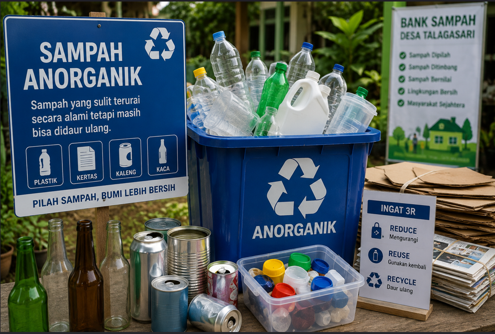 Jenis-jenis Sampah Anorganik